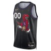 Dres Toronto Raptors Prilagođeni Nike 2024-25 City Edition Crno Swingman